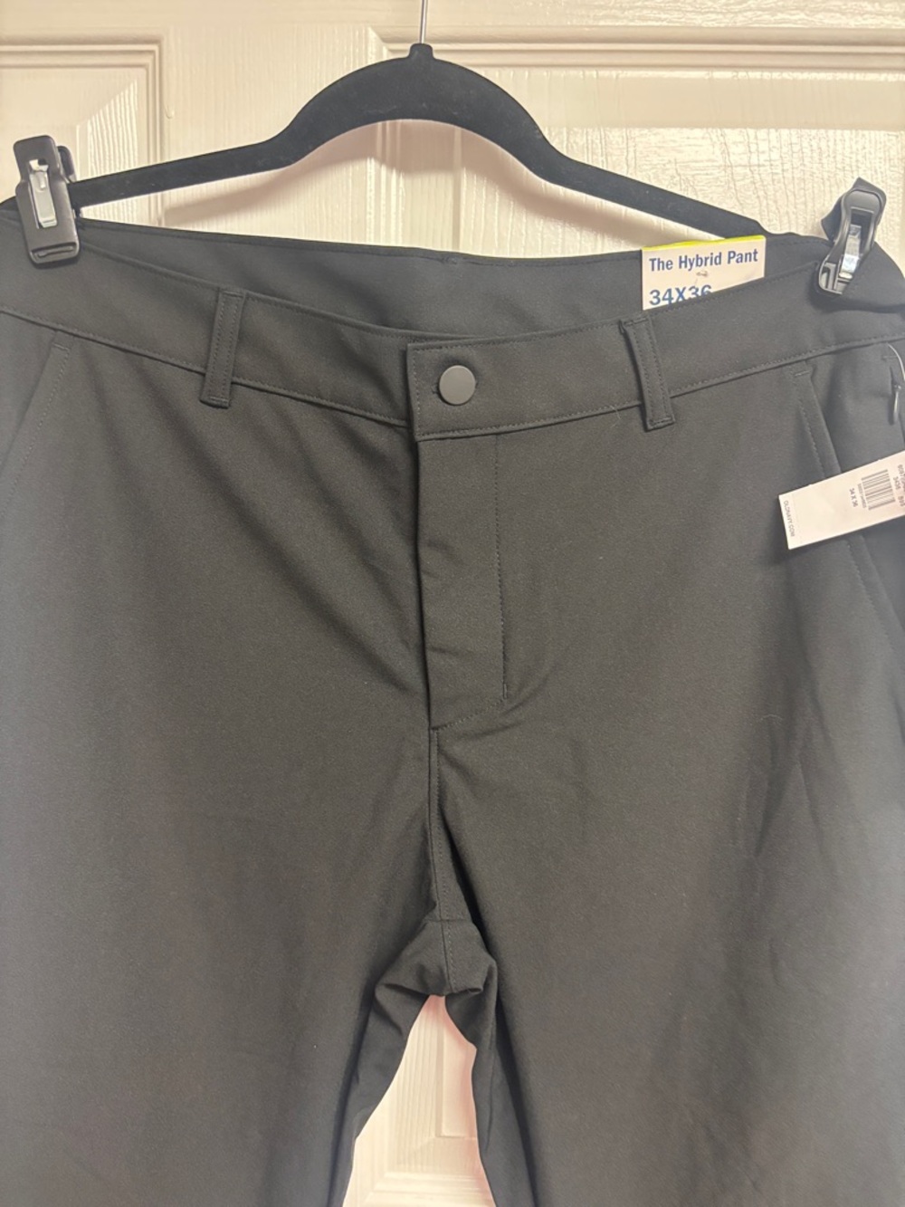 Old Navy Men's Hybrid Stretch Black Pants